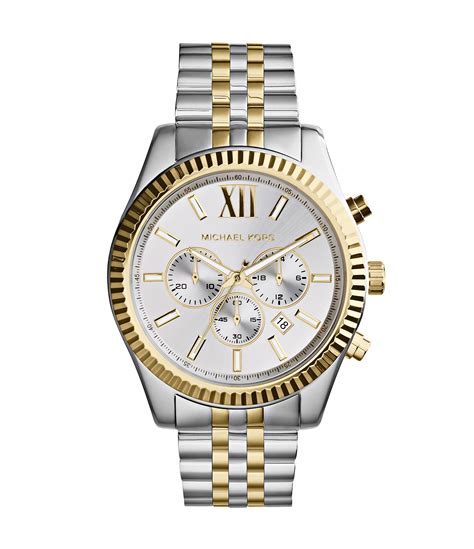 michael kors 8382145|Michael Kors Lexington Men's Watch, Stainless Steel Bracelet .